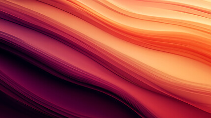 Obraz premium Abstract Geometric Shapes in Soft Orange, Pink, and Purple