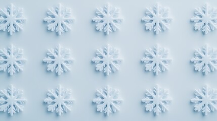 雪の結晶と白い壁紙