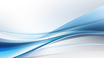 Naklejka premium Simple blue wave texture business background