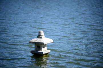 pagoda on the water