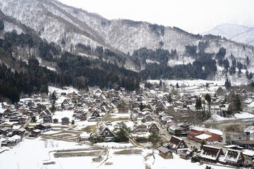 Shirakawago in winter