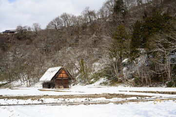 Shirakawago in winter