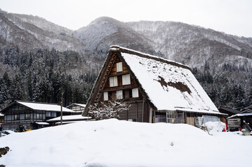 Shirakawago in winter