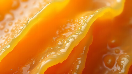 Gorgeous Top View Exploring the Intricate Texture of an Orange Body Scrub for Effective Skincare