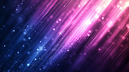 Fototapeta premium Dreamy oblique light and particle background