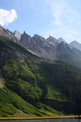 landscape with mountains
