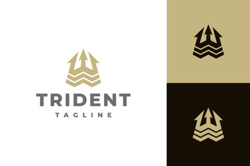 royal trident logo vector