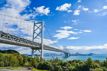 香川と岡山を結ぶ瀬戸大橋