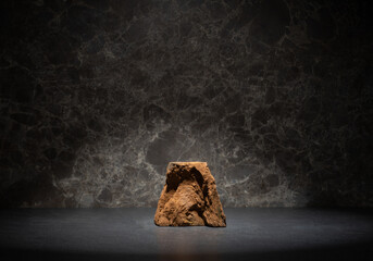 natural stones with texture for podium background presentation of products perfumery cosmetics...