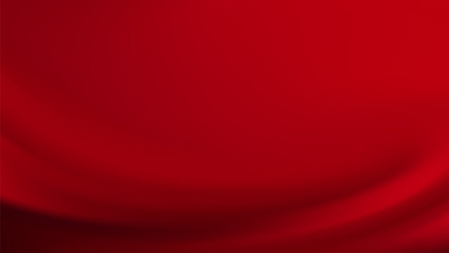 A smooth, elegant red background with a soft gradient and subtle curves.