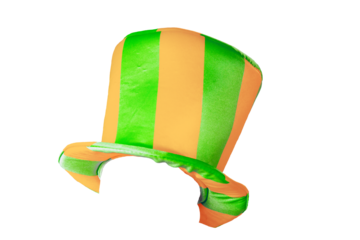 carnival isolated top hat