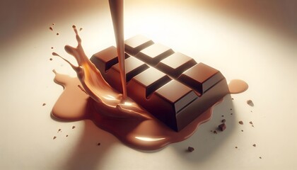 simulating chocolate textures and patterns in 3D graphics