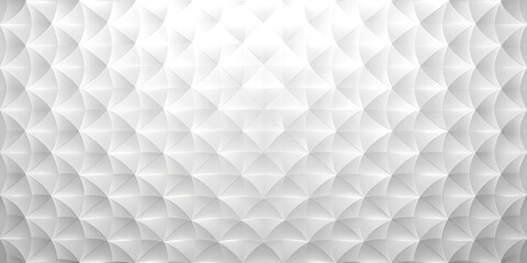 Abstract White Geometric Pattern Seamless Repeating Texture of Interlocking Curves and Triangles