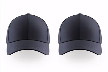 Blank Navy Baseball Cap Mockup