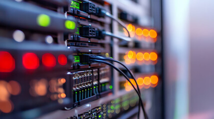 An IT specialist configuring encryption and secure networks for hybrid teams, ensuring data privacy and protection