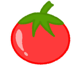 tomato isolated on white background