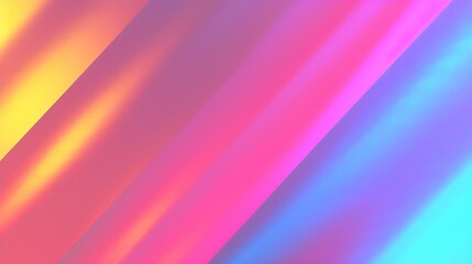 Abstract fluid iridescent holographic curved gradient in motion colorful gradient design on black background