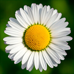 Fototapeta premium daisy flower isolated on white
