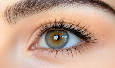 Obraz premium Elegant High-Fashion Beauty Portraits with Radiant Skin, Glamorous Makeup, and Luxurious Skincare Glow.