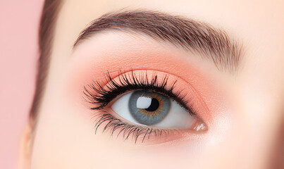 Obraz premium Elegant High-Fashion Beauty Portraits with Radiant Skin, Glamorous Makeup, and Luxurious Skincare Glow.