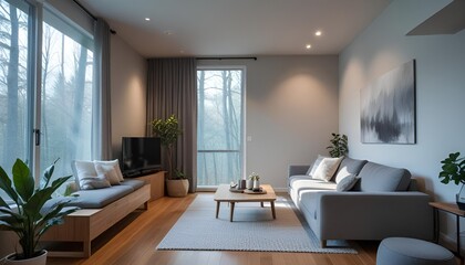 Fototapeta premium Interior home design 