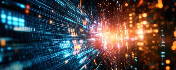 Digital Data Flow Tunnel.