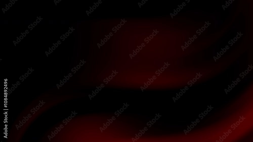 Poster abstract dark red background with soft flowing wisps of red and black, creating a mysterious and dyn