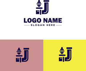 Plumbing icon Pipe symbol Plumbing emblem Waterworks icon flat logo sign symbol editable vector