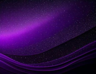 Obraz premium Dark purple background with a sparkling wave, suitable for creating a mysterious atmosphere