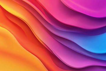 Obraz premium Colorful Light Trails with Glowing Neon Waves and Vibrant Energy Flow