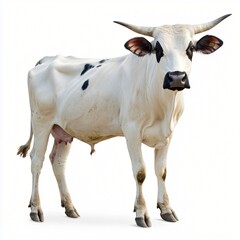 White and Black Cow  Agriculture Animal  Farm Livestock