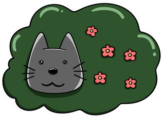 illustration of a cat