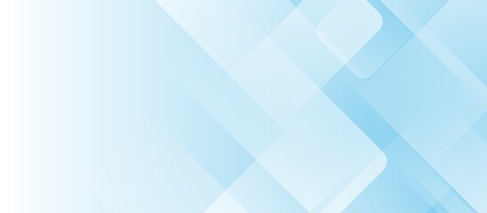 Obraz premium Light Blue Abstract Background with Overlapping Shapes