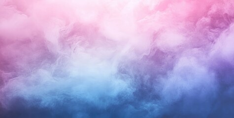 Fototapeta premium Abstract Gradient Background with Soft Pastel Colors of Pink, Blue, Purple, and Grey, Grainy Texture Overlay