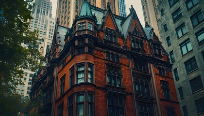 building in the city