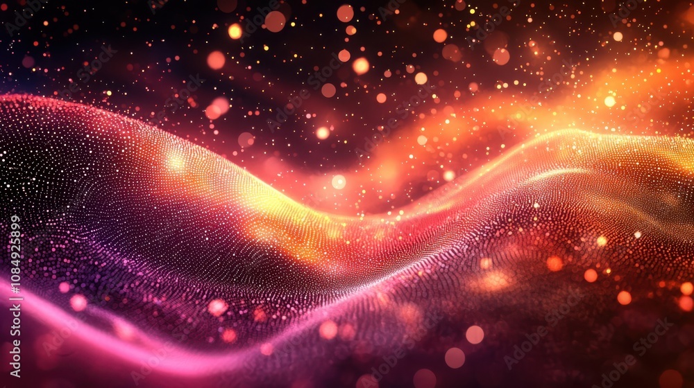 Poster interactive digital surface experience virtual space visual art immersive environment dynamic perspe