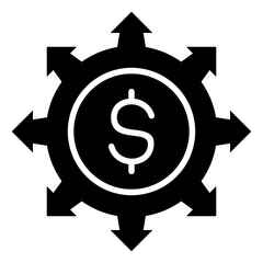 Expansion Glyph Icon