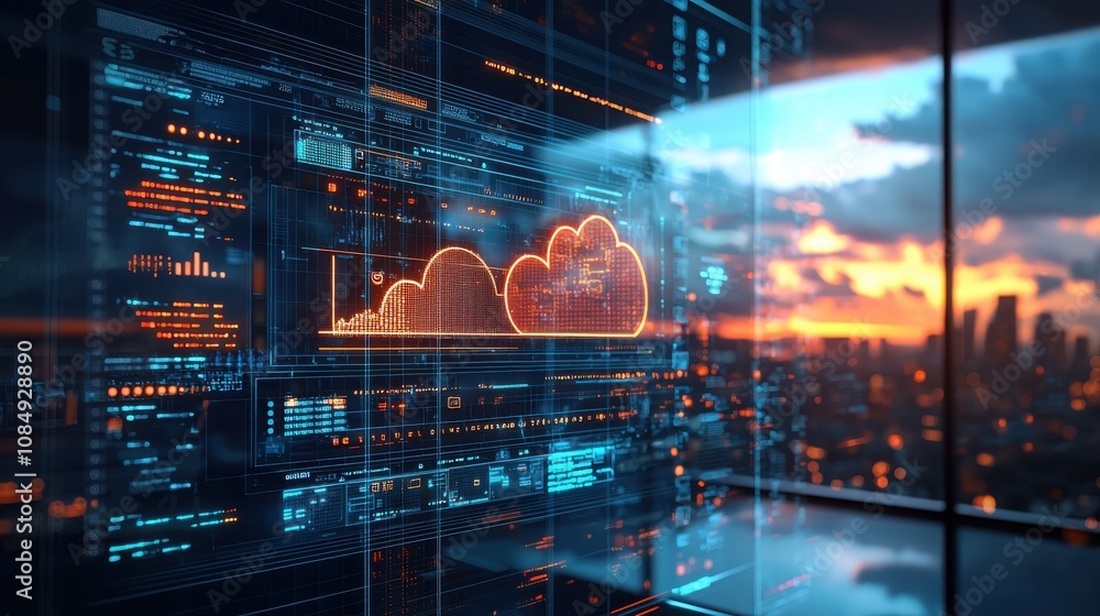 Poster exploring the future of internet of things (iot) and cloud data processing in smart environments