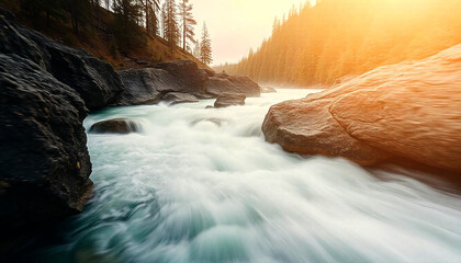 The Adventurous Current Serene Flow