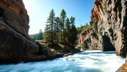 The Adventurous Current Serene Flow