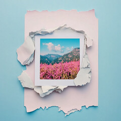 Moodboard Mockup for Creative Photography Portfolio and Showcase Elements