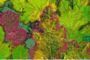 Oil paintings and various flowers, roses, peonies, cats and dogs, abstract flowers, and beauty