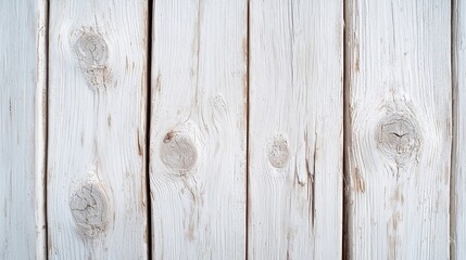 Fototapeta premium Weathered wooden panels, showcasing intricate textures and faded colors, evoke a sense of nostalgia and the passage of time in an untamed, open environment.