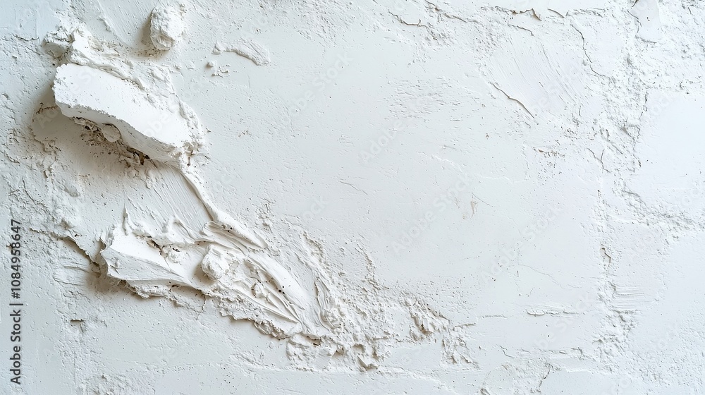 Poster weathered plaster surface, textured with dust and smudges, creating an intriguing backdrop that conv