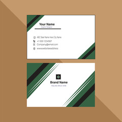 Fototapeta premium Modern business card design template