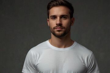 Fototapeta premium blank tshirt mockup for images 