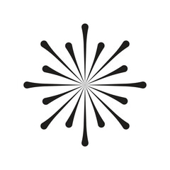 fireworks logo template icon