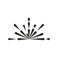 fireworks logo template icon