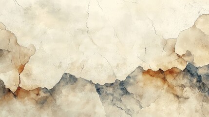 Abstract textured background with earthy tones and cracks for design use.