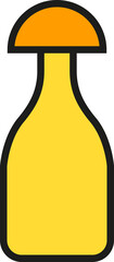 Bottle Icon Illustration
